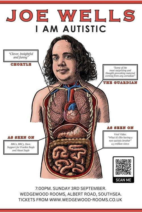 Joe Wells: I am Autistic poster
