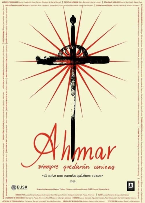 Ahmar: Only ashes will remain poster