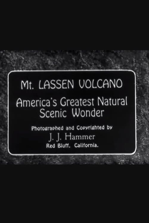 Mt. Lassen Volcano poster