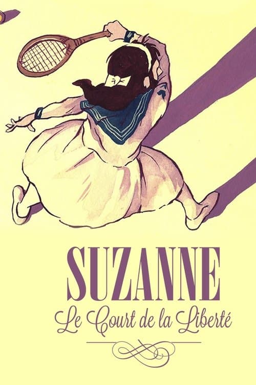 Suzanne Lenglen, the court of liberty poster