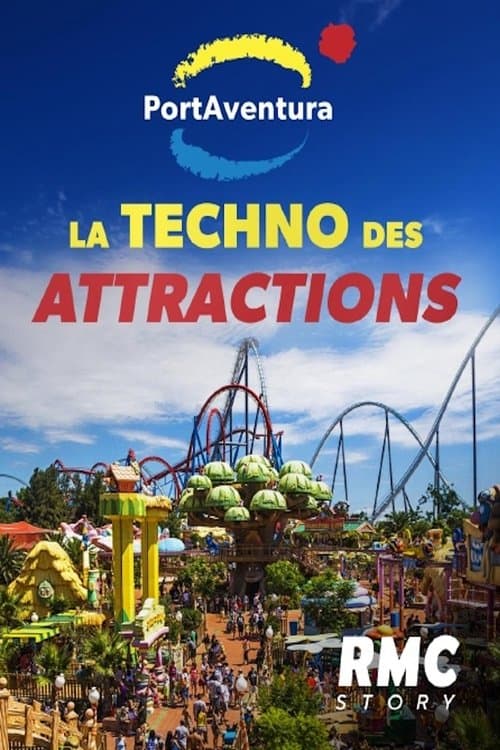 Port Aventura la techno des attractions poster